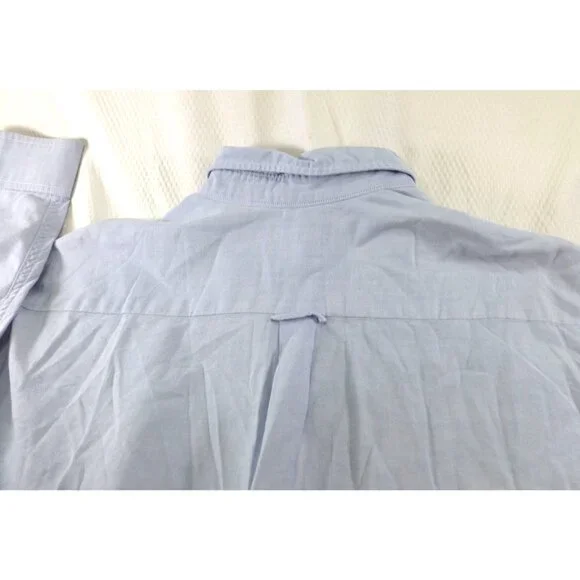 Duck Head Light Blue Long Sleeve Button Down Casual Shirt Xl USA Made - Picture 11 of 11